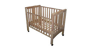 wooden cot